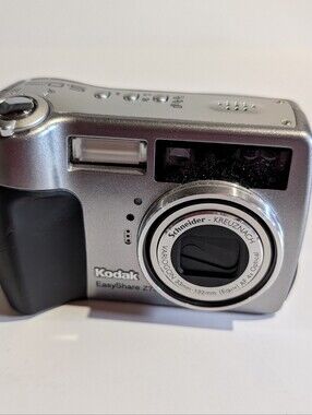 Kodak EasyShare Z730 Digital Camera Tested Works Silver No Battery 5MP